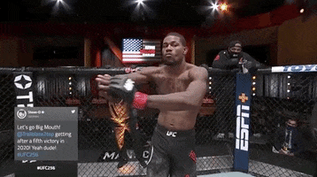 Big Mouth Sport GIF by UFC