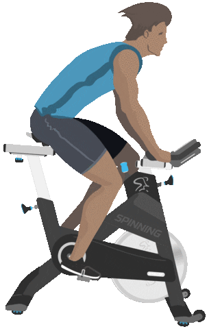 Fitness Spinning Sticker by PrecorIncorporated