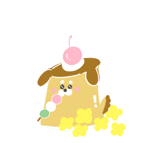 Pudding ぷりん Sticker