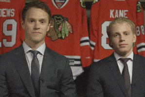 Patrick Kane Laughing GIF