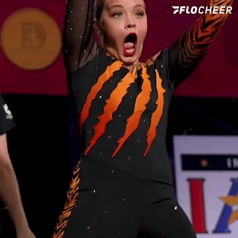 Excited First Place GIF by FloSports