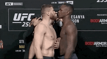 Face To Face Sport GIF by UFC