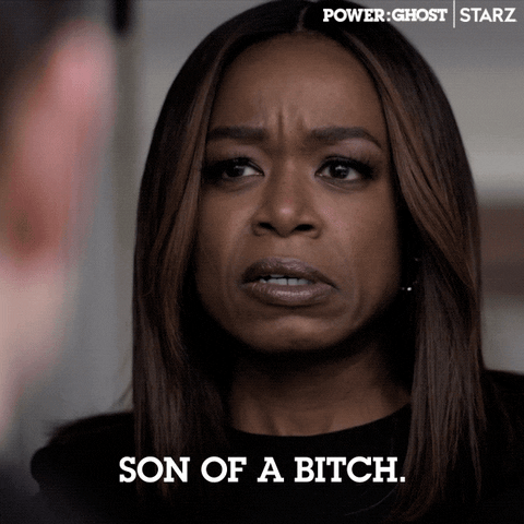 Son Of A Bitch Starz GIF by Power Book II: Ghost
