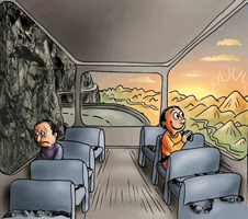 Bus Perspective GIF