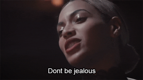 Giphy - jealous queen b GIF