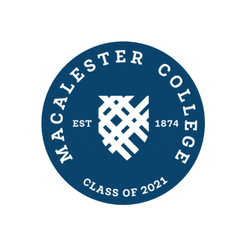 Classof2021 Sticker by Macalester College