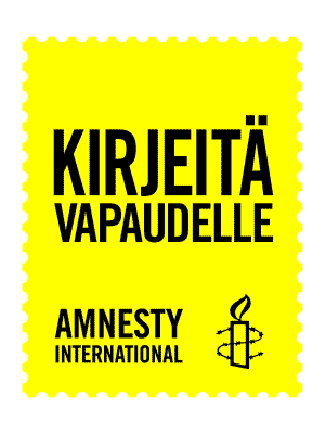 W4R Sticker by Amnesty International Finnish Section