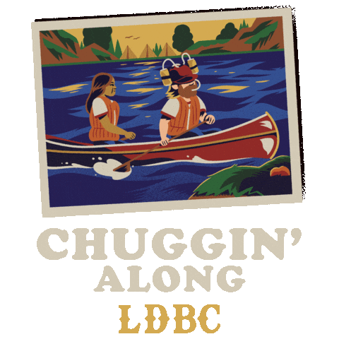 Beer Camp Sticker by Lazy Dog Restaurant & Bar