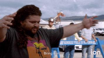Bring It In Group Hug GIF by ION