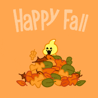 Autumn Leaves GIF by DINOSALLY