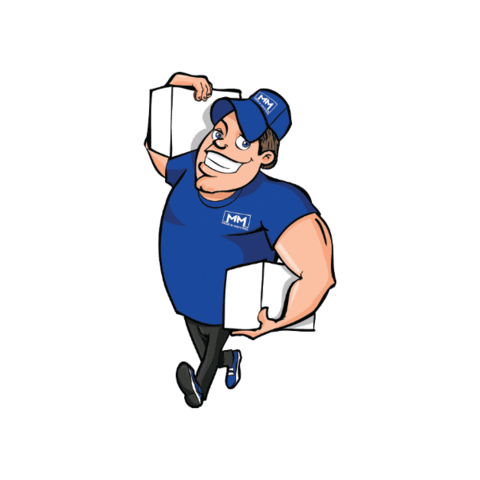 Moe's Moving Sticker