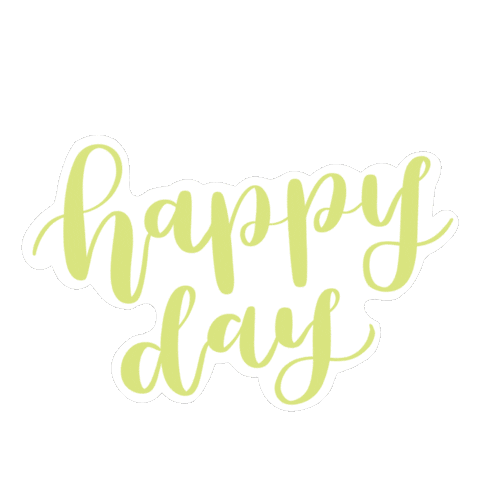 Happy Day Sticker