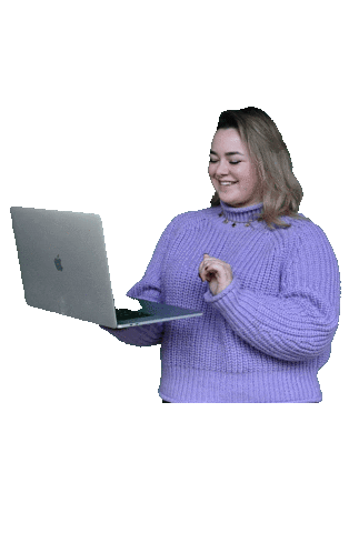 Deniza Working Sticker by Denyza Tulum Photography