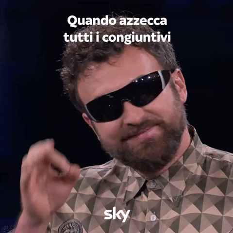 Sunglasses Dargendamico GIF by Sky Italia