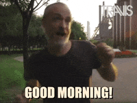 Good Morning Hello GIF by Halloween - Find & Share on GIPHY