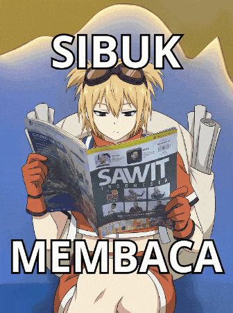 Reading Magazine GIF