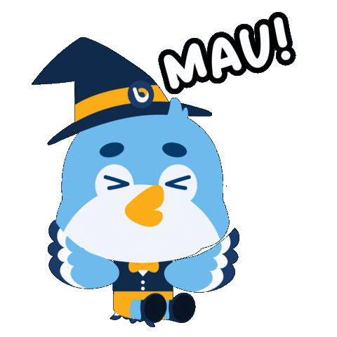 Happy Owl Sticker by Accurate Indonesia