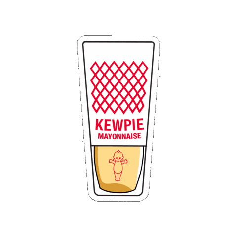 Sauce Dressing Sticker by kewpieusa