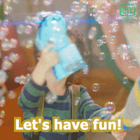 Bubbles Have Fun GIF by iQiyi