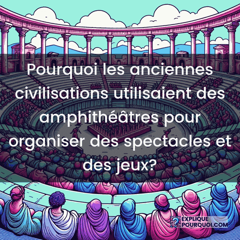 Amphithéâtres Anciens GIF by ExpliquePourquoi.com