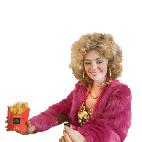 Happy Art Sticker by Mcdonald's Russia