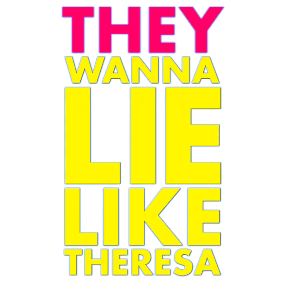 Theresa May Sticker by DTG
