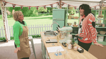 Happy Dance GIF by The Great British Bake Off