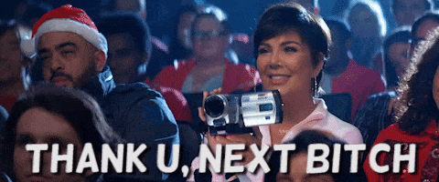 thank you next kris jenner GIF by Ariana Grande