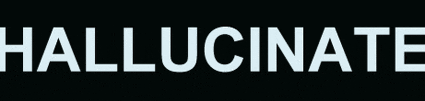 hallucinating black and white GIF