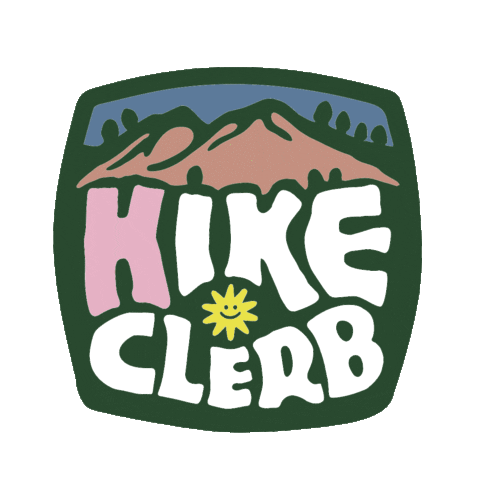 Hiking Sticker by Hike Clerb