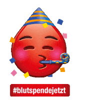 Party Love Sticker by DRK Blutspendedienst West