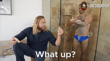 What Is Up GIF by DrSquatchSoapCo