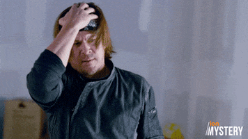 Frustrated Television GIF by ION Mystery