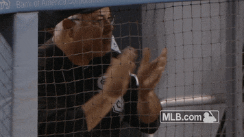 mlb clapping claps dugout white sox GIF