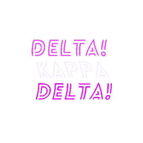Delta Kappa Delta @ NYU Sticker