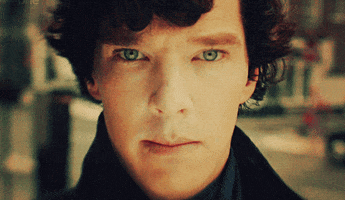 Angry Benedict Cumberbatch animated GIF
