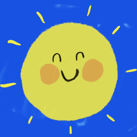 Dear sun thank you for your warm light