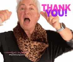 Thanks Thank You GIF by ChangeForChange
