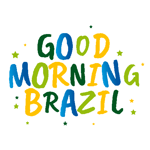 Good Morning Brazil Sticker by Embratur Brasil