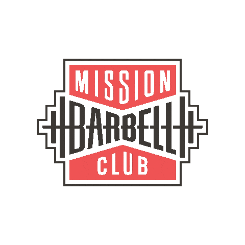 Mission Barbell Club Sticker