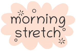 Morning Stretch Sticker by Sixtwo Pilates & Yoga