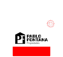 Pablo Fontana Propiedades Sticker