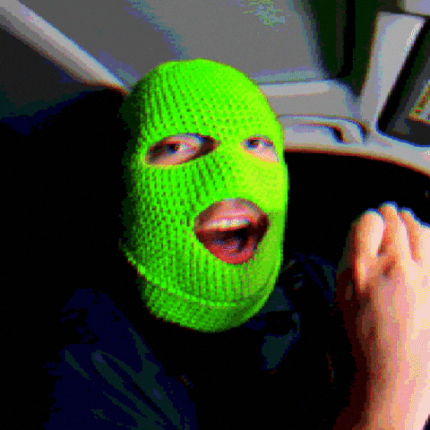 Face Ski Mask GIF