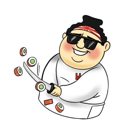 Food Delivery Sticker by kingsushi