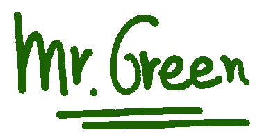 Mr-Green.Gr Sticker
