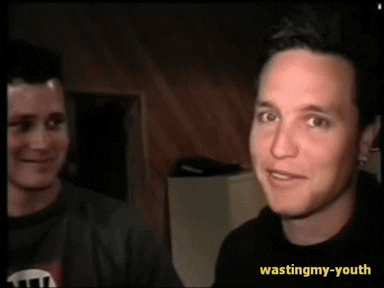 Giphy Gif 384 288 Blink 182 Blink 182 Tom Blink 182 Members