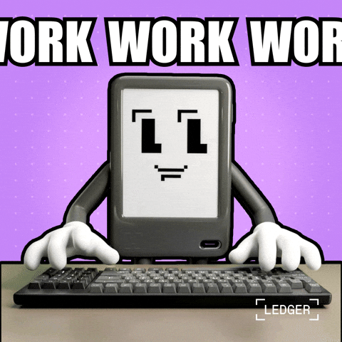 Working Locked In GIF by Ledger