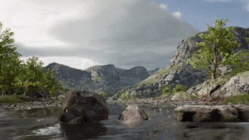Skipping On My Way GIF by Unreal Engine