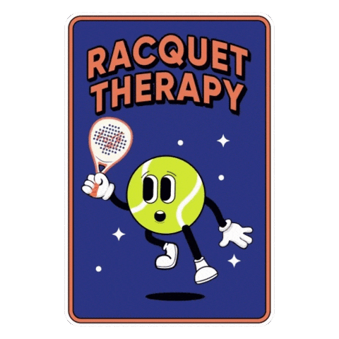Pickleball Racquet Sticker by LoveAllClub