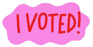 Vote Election Sticker